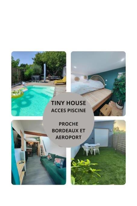 Вилла Tiny House Avec Jardin Et Acces Piscine Chauffee Сен-Медар-ан-Жаль Экстерьер фото